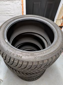18" Winter Tires With Less Than 100 Miles On Them