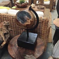 Teak wood decoration - reclAimed wood - outdoor and indoor