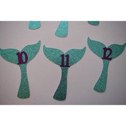 12 months mermaid banner