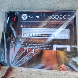 Vizio E601-A3E 60" TV and Vizio vsb200 soundbar