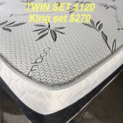 Queen Bed And Box Spring