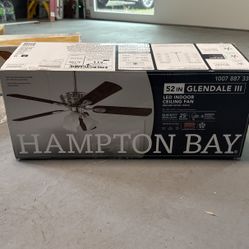 New Hampton Bay Ceiling Fan With Lights