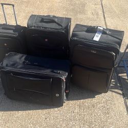 4 Big Luggage Bags 