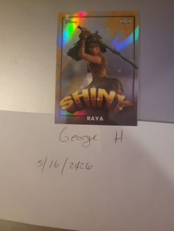 2025 Topps Disney Wonder Raya Topps Chrome SHINY SP Insert #S-17