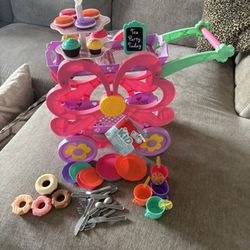 Tea Cart With Accessories 