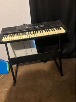 Keyboard with stand