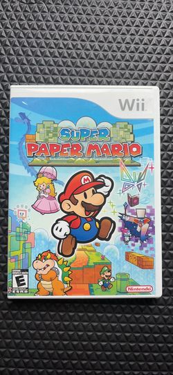 Super Paper Mario Nintendo Wii