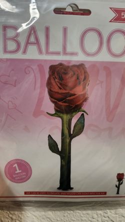 58 Inch Balloon Rose