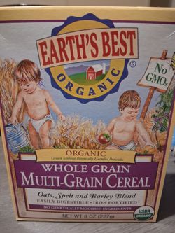 Earths Best Organic Whole Grain Cereal