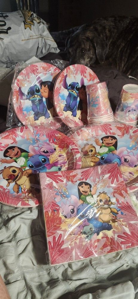 Stitch Birthdday Supplies 