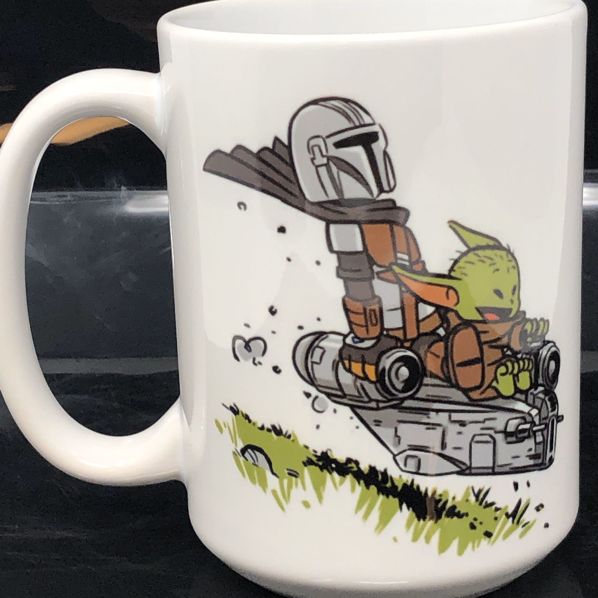 Baby Yoda The Mandalorian Star Wars 15oz Mug