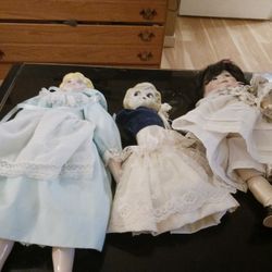 Vintage  Dolls Lot