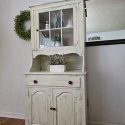 China Cabinet Farmhouse French Country