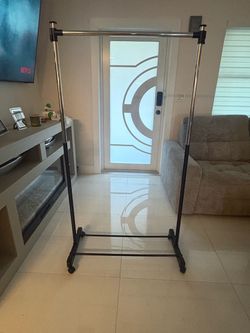 Garment Rack Clothes Hanger Adjustable Stand W/ Wheels Storage Shelf Foldable, Drying Racks