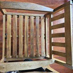 Two wooden chairs  for $ 20