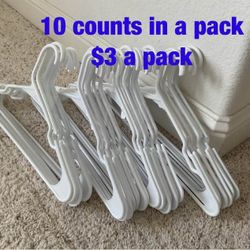 Adult  hangers  -  $3  a  pack (of 10 counts)