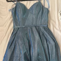 Blue Sparkle Dress