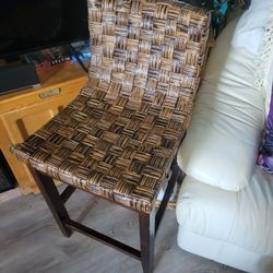 Woven Bar Stool Originally 200 I'm 