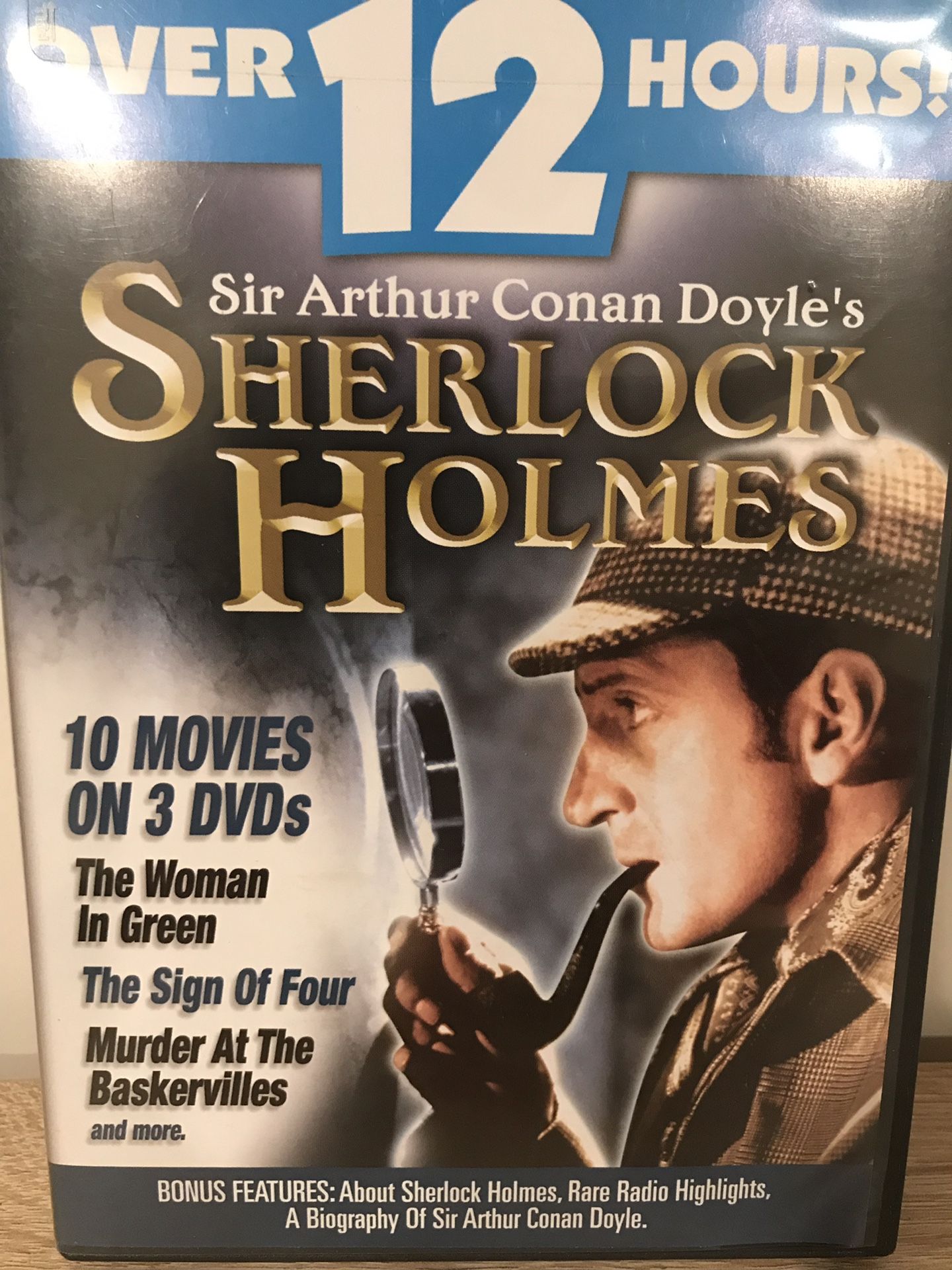 Sherlock Holmes DVDs - 10 Movies