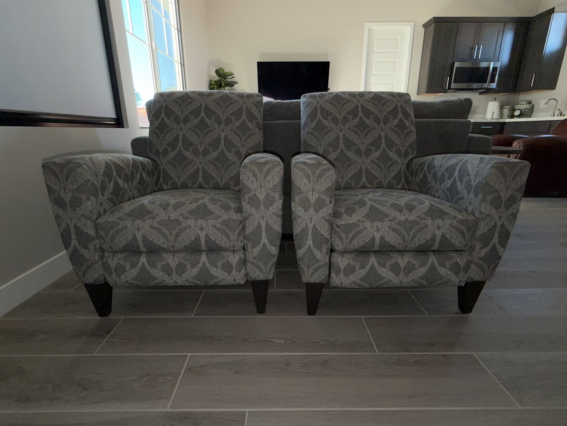 Two - Lazy Boy Decorative Recliners