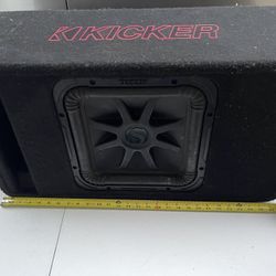 Kicker 12” L7R 2 Ohm In Ported Box 