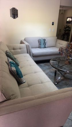 Nice sofa bed & loveseat