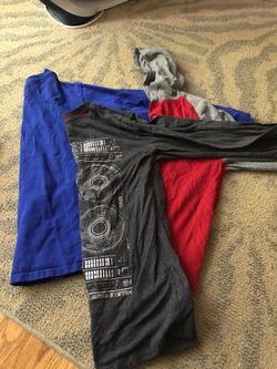 Boys 10-12/14-16 bundle all 3 long sleeved shirts $5