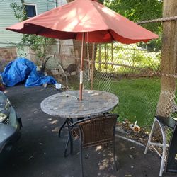 Table For Picnic 4 Chairs Available. 