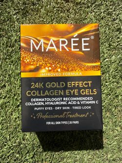 Marée 24K Gold Collagen Eye Gels 20 Pairs