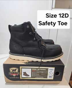 Red Wings Irish Setter Safety Toe Work Boots Size 12D