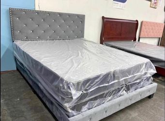 New Button tufted Bed frames | King Queen Twin full delivery available