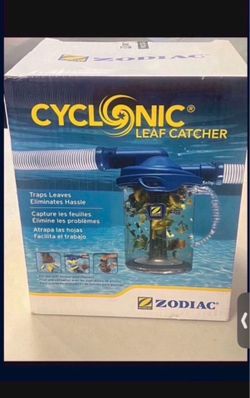 Zodiac Cyclonic Leaf Catcher New  $100