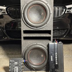 Car Audio Bass Setup – Dual 12” Audiopipe Subs ++ Crossover