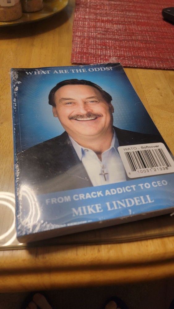 Mike Lindell What are the odds, book. Hologram special edition. (new)