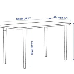 IKEA Bamboo Desk 