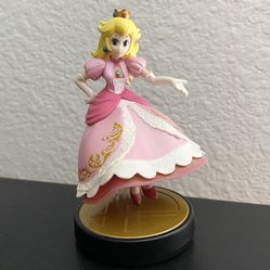 Nintendo Super Smash Brothers Princess Peach Amiibo (BASE DOESN’T WORK!) 