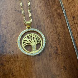18 Inche Tree Of Life Necklace 