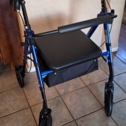 Heavy Duty Aluminum Rollator Walker