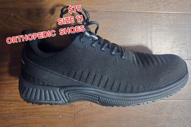 Black Orthopedic Sneakers Size 11