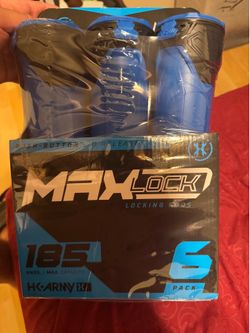 MAXLOCK PODS - LOCK LID 185 ROUNDS - COBALT 6-PACK