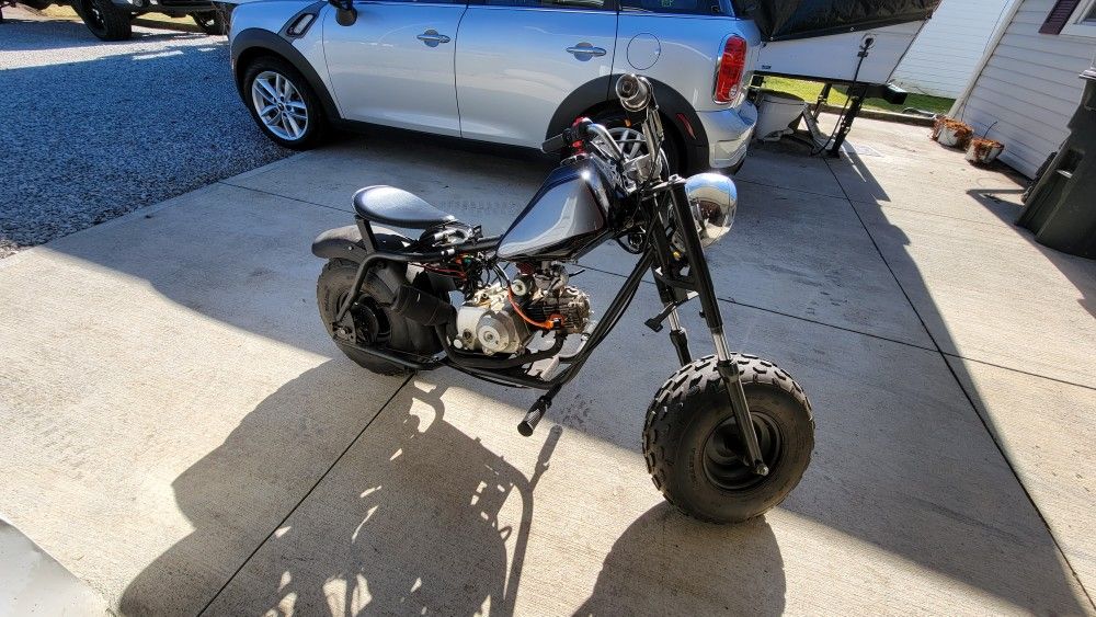 Big Bore 90cc 4 Speed Semi Auto Mini bike