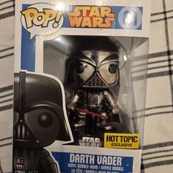 Darth Vader Funko Pop #01 Hot Topic 