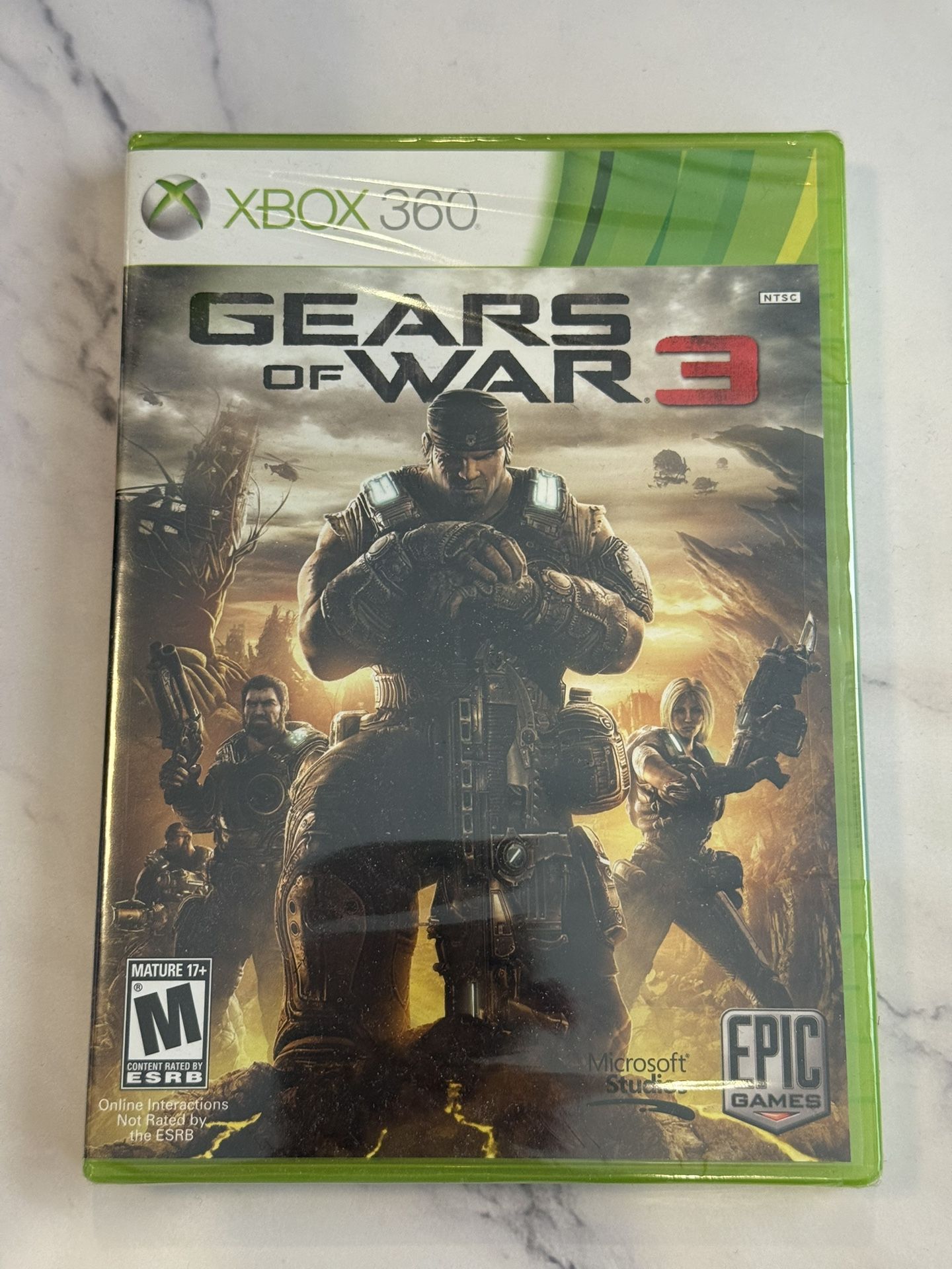 Gears Of War 3 For Microsoft Xbox 360 Video Game