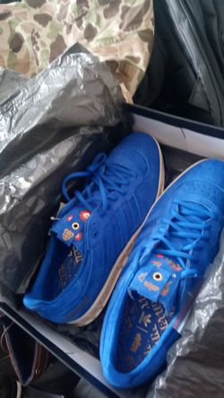 Adidas Blue Swayed Shoes