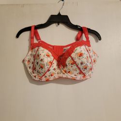 Push Up Floral Comfort Bra