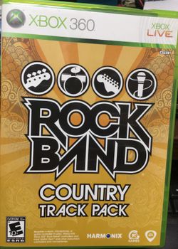 Xbox 360 Rock Band Country Track Pack