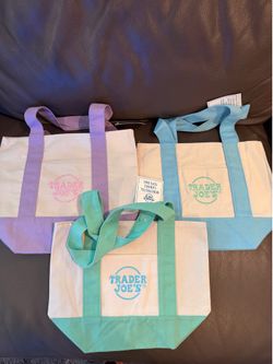 Trader joe pastel mini bag