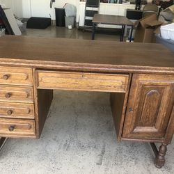 Vintage Solid Wood Desk