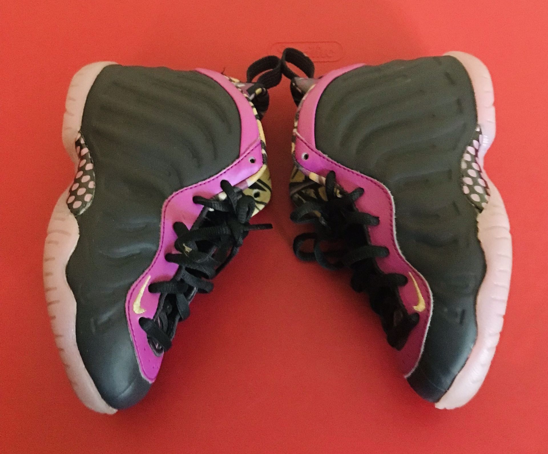 Nike Little Posite One 'Cave Purple' Sz 11C