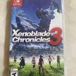 Xenoblade Chronicles 3 Nintendo Switch